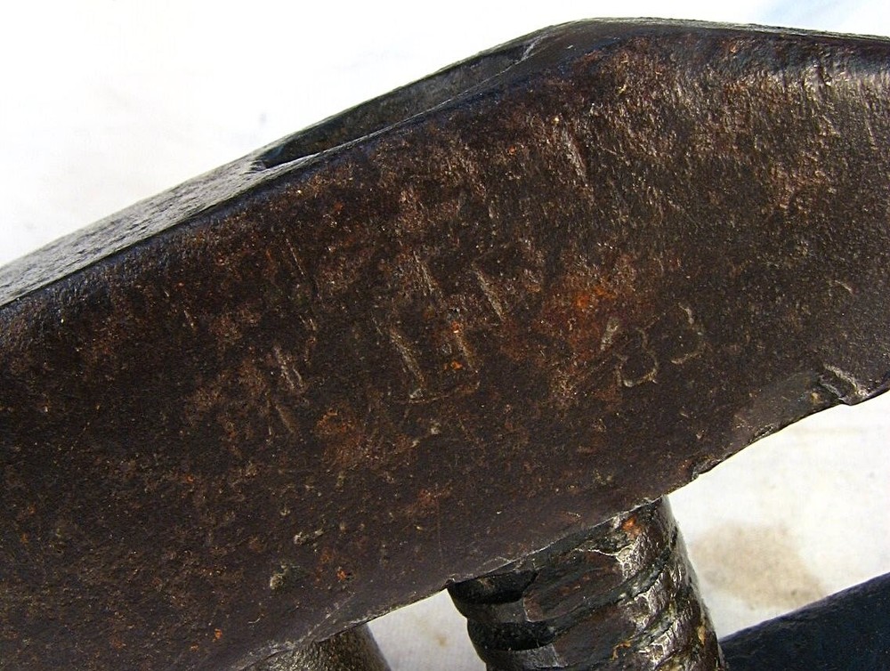 ANTIQUE ADJUSTABLE WRENCH *BLACKSMITH MADE* TWIST HANDLE