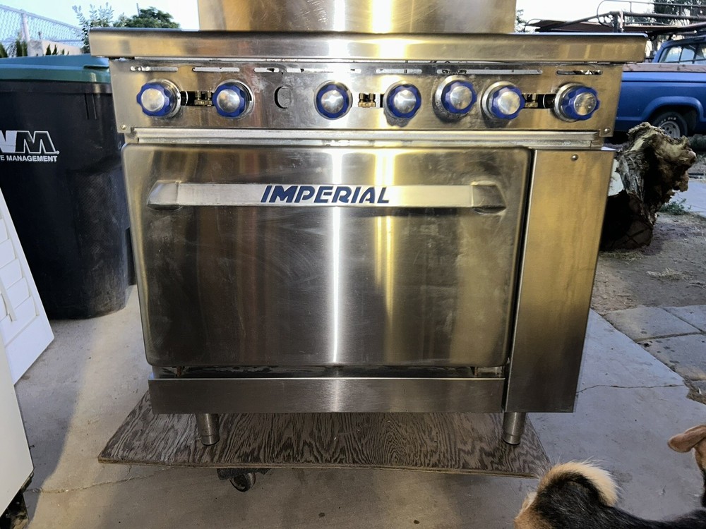 Imperial 6 Burner Oven