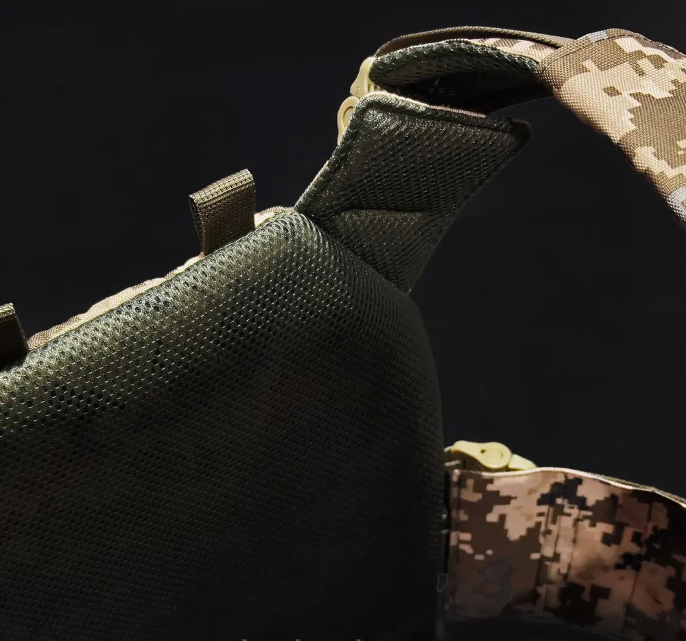 Plate carrier with quick release system olive💙💛🇺🇦