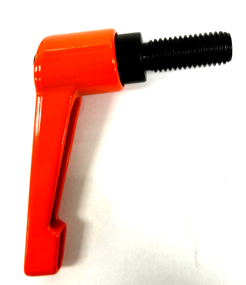 KIPP ADJUSTABLE HANDLE: ZINC w/ STEEL M8 THREAD