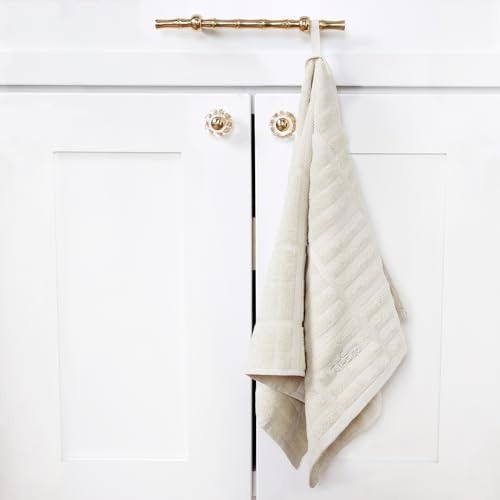Solid Kitchen Towel: Highly Absorbent, Super Soft Long Solid - 1 Pack Almond
