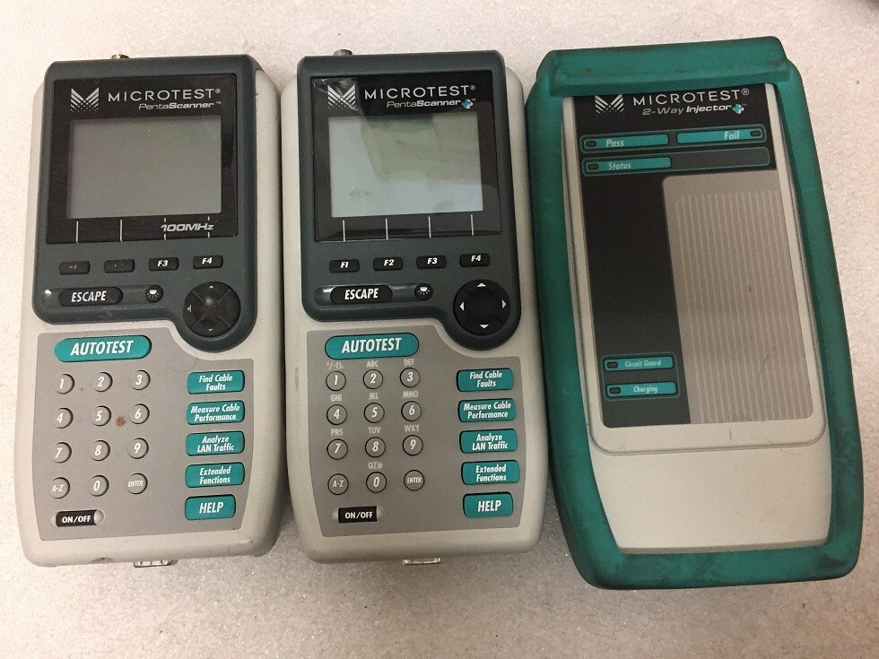 2 Microtest PentaScanner W Microtest injector { UNTESTED }