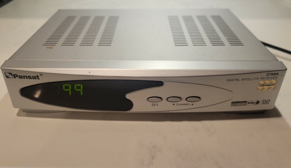 Pansat 2700A Digital Satellite Receiver, No Remote