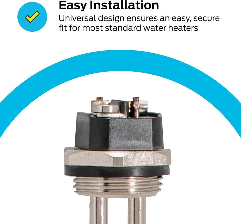 Universal 240V x 3000W Water Heater Element with Copper Sheath - Long-Lasting