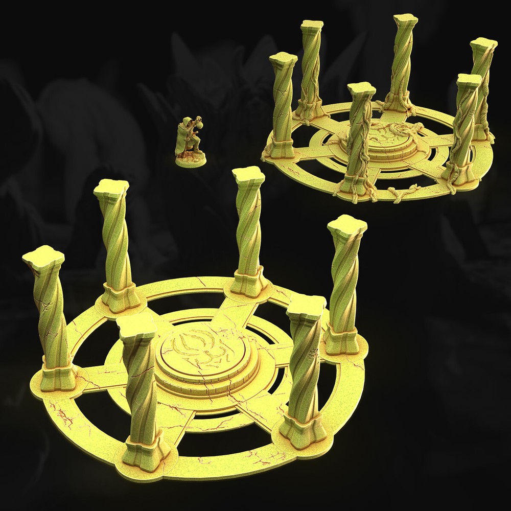Tabletop Terrain - Fantasy - Ritual Circles
