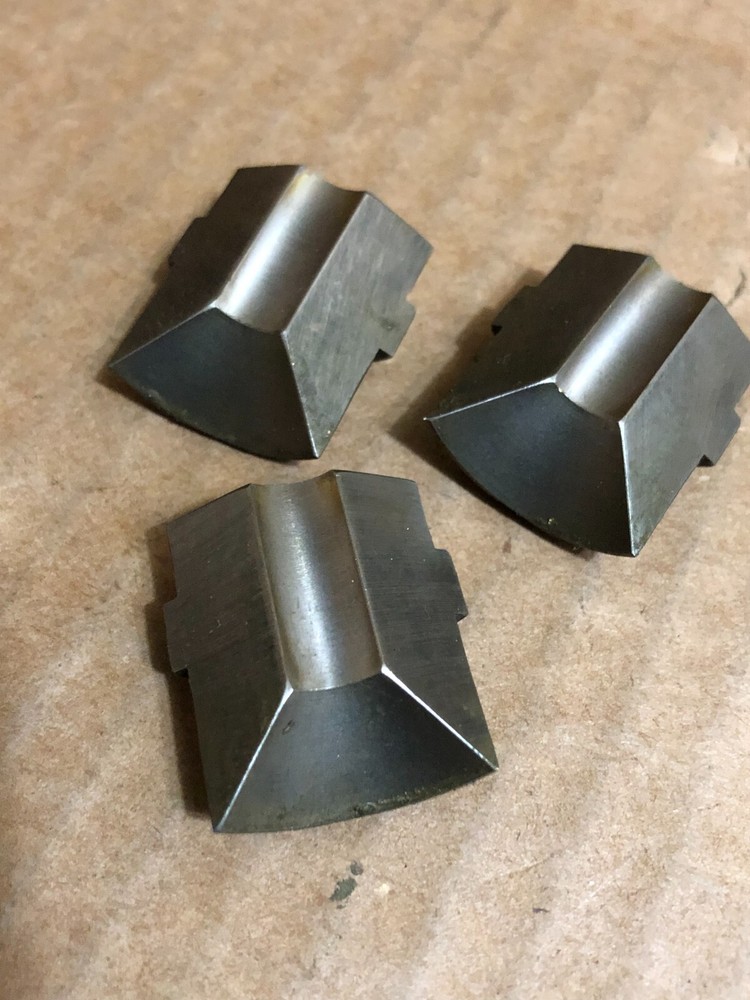 HARDINGE ( 7/16'' ) S-10 SMOOTH ROUND COLLET PADS