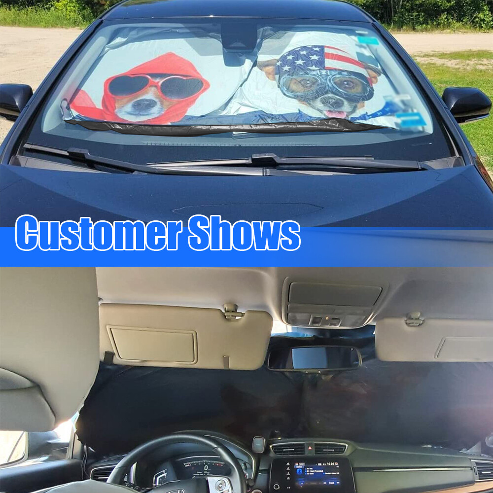 Foldable Car Windshield Sun Shade Front Window Cover Visor UV Block Protector