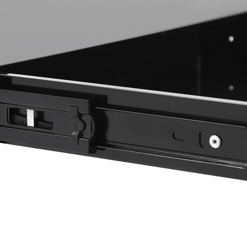 Under Desk Sliding Pull-Out Drawer Organizer - Space Saver with Lock