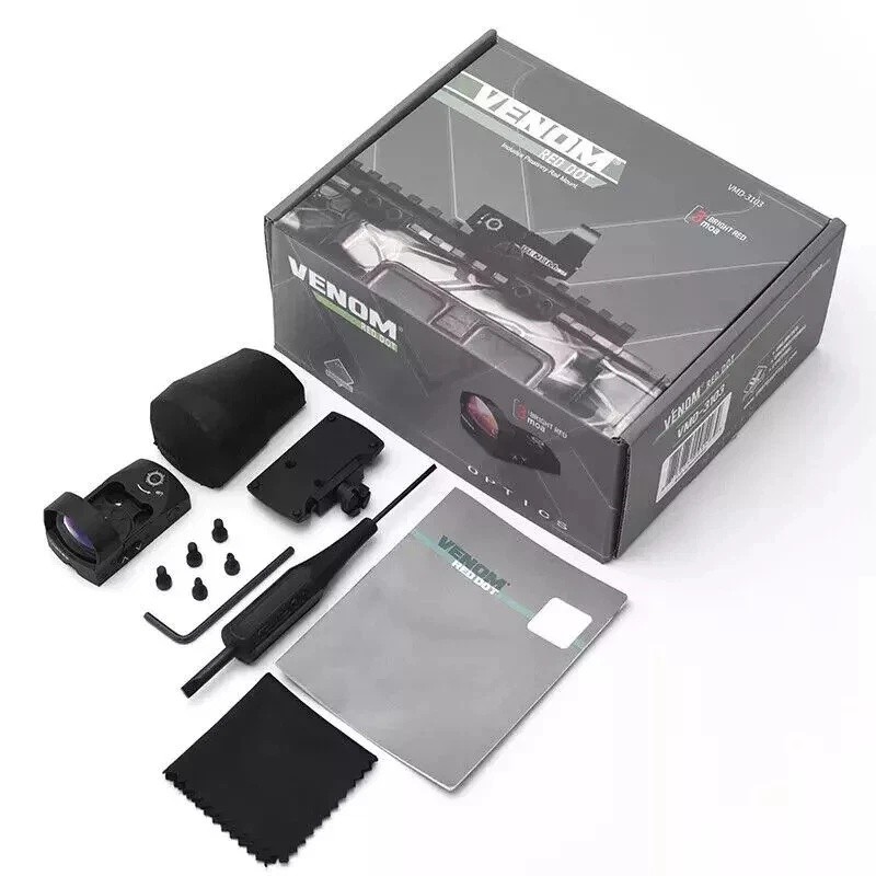 Vortex Venom Red Dot Ultra-Compact Micro Reflex Sights 3 MOA Black-(VMD-3103)