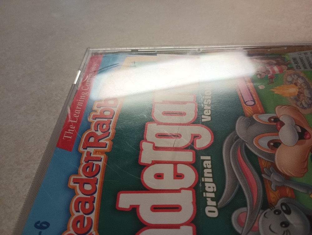 Reader Rabbit's Kindergarten Original Version CD-ROM - Windows 3.1 / 95 / 98