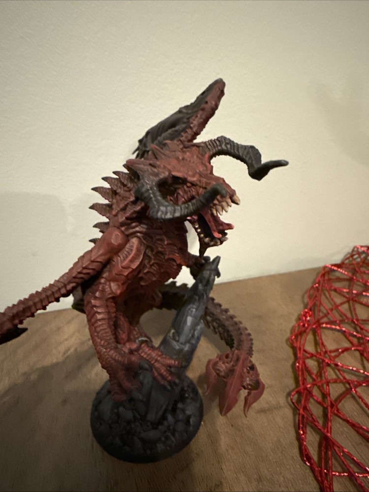 🔥 Pro Painted Red Dragon | Display Quality D&D Pathfinder Miniature
