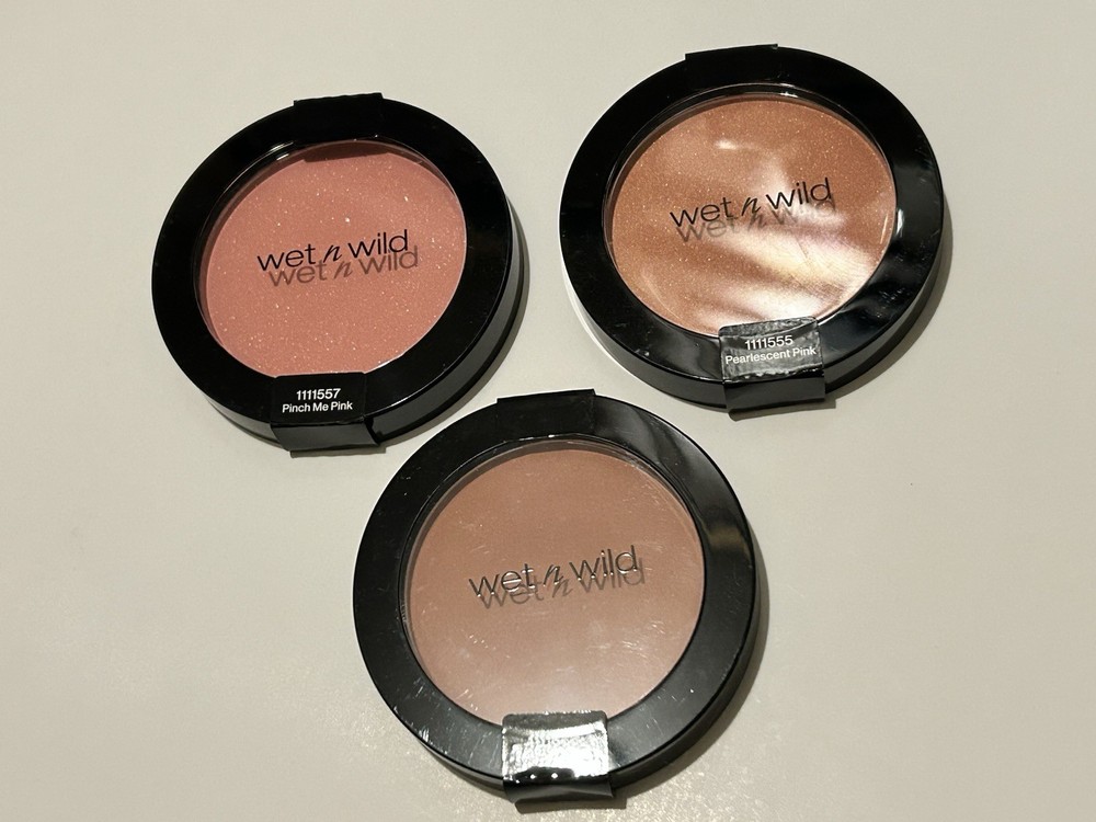 Wet And wild Face Makeup Cheek Blush Bundle Lot