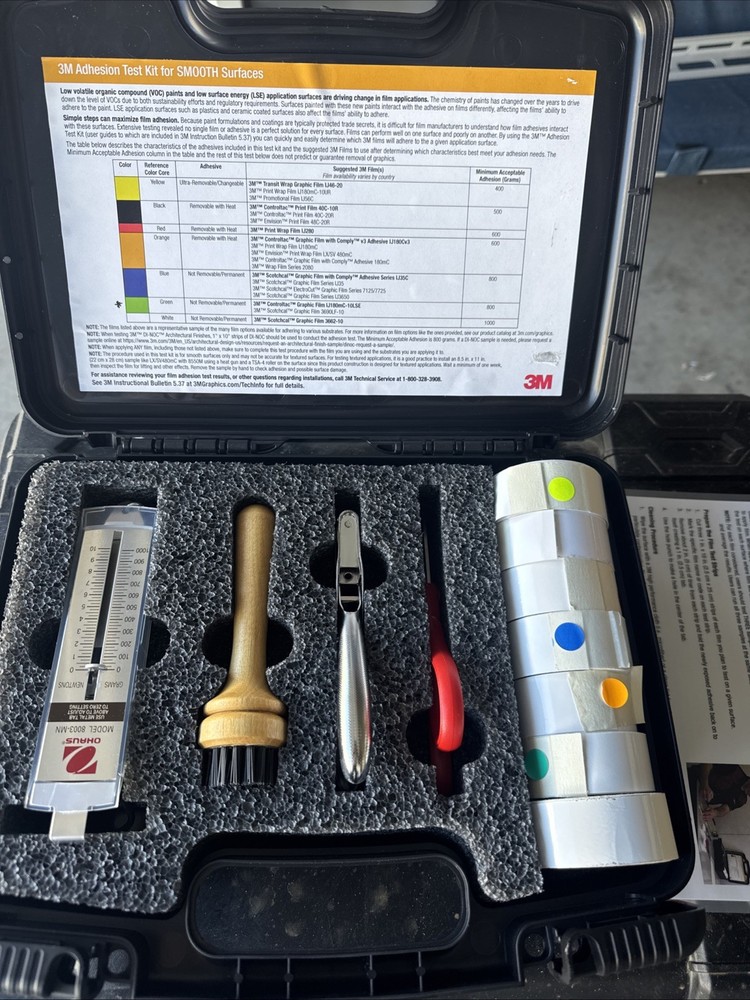 3m Adhesion Test Kit Test for Smooth Surface Testing