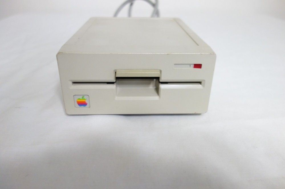 Apple 5.25" Disk Drive Model A9M0107 Vintage Computer Tested Working