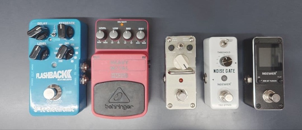 guitar effector board set