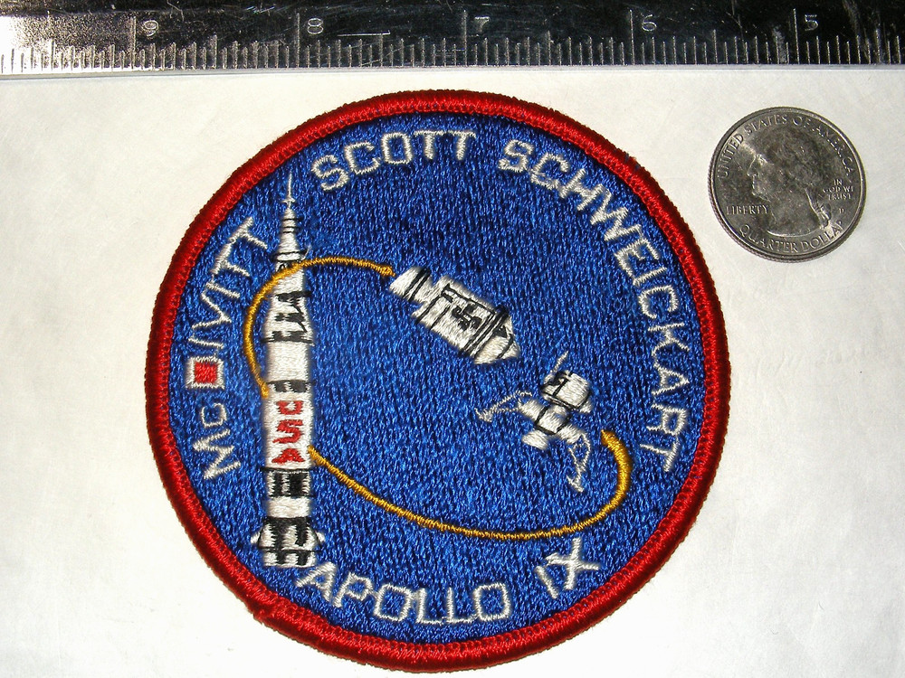 Vintage/Original Apollo IX (9) Crew Patch "Variant" Space NASA