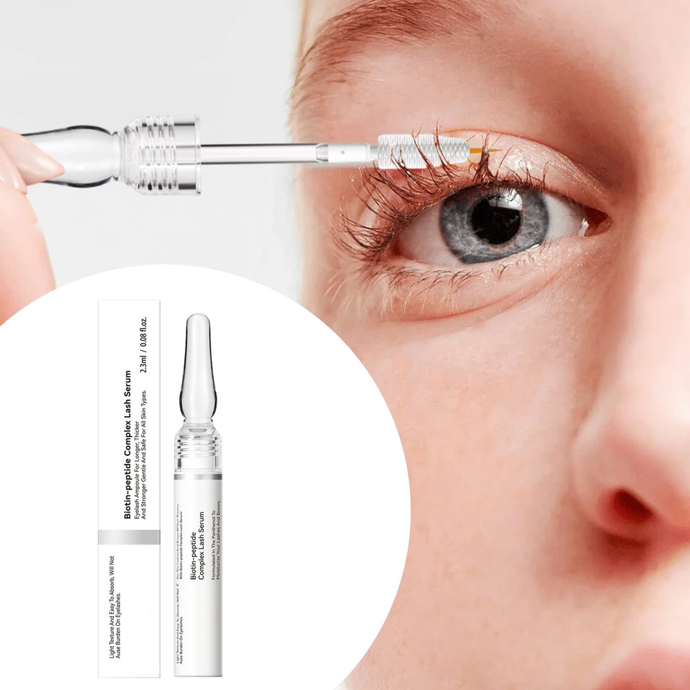 Eyelash Growth Enhancer Lotion - Effective Natural Eyelash Growth Serum`
