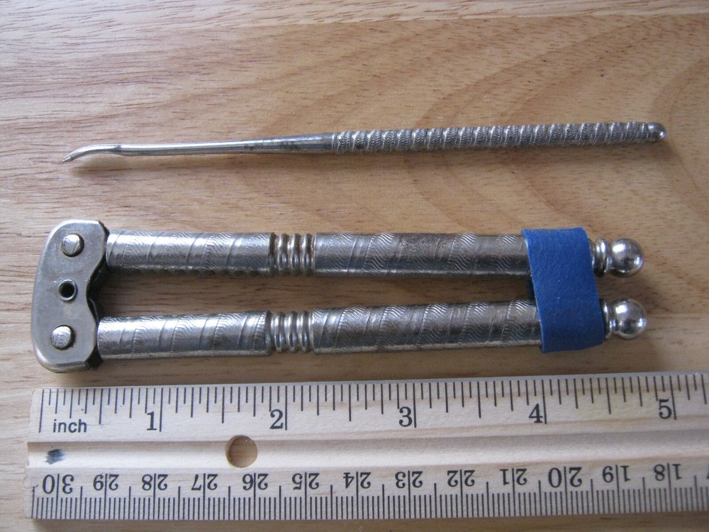 Vintage Seafood or Nut Cracker Tool with Pick
