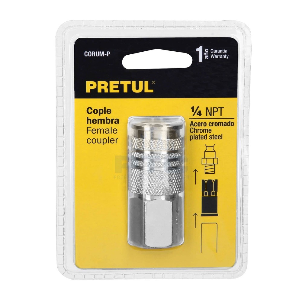 Pretul CORUM-P Quick coupling, thread 1/4 NPT