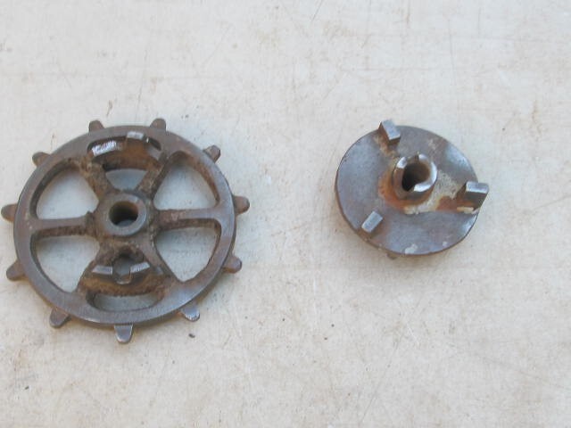2 Vintage Standard Seeder Sprockets