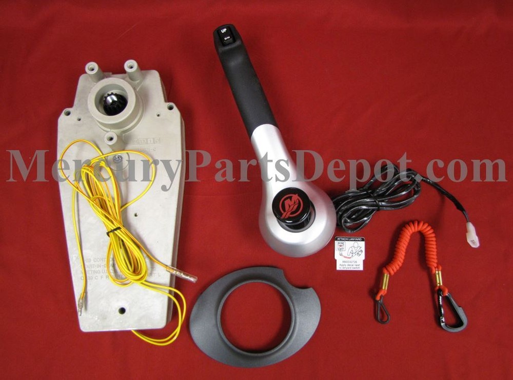 Mercury Outboard Panel Mount Remote Control -Gen II - Lock Bar - 883710A02 - New