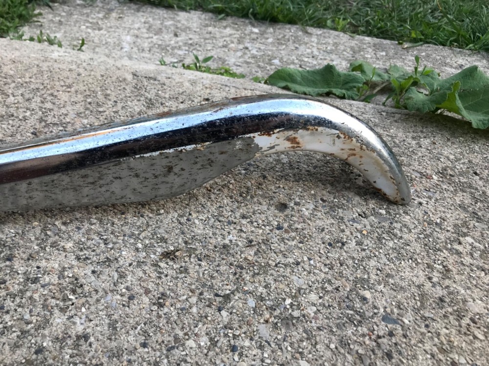 chrome space liner chain guard 1960s Era DECENT