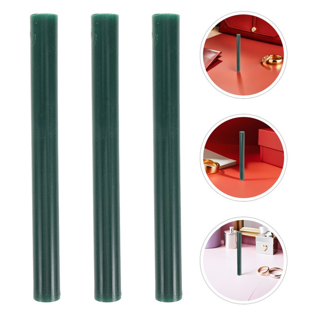 3 Pcs Solid Wax Tube Jewelry Casting Mold Engraving Making Accessory
