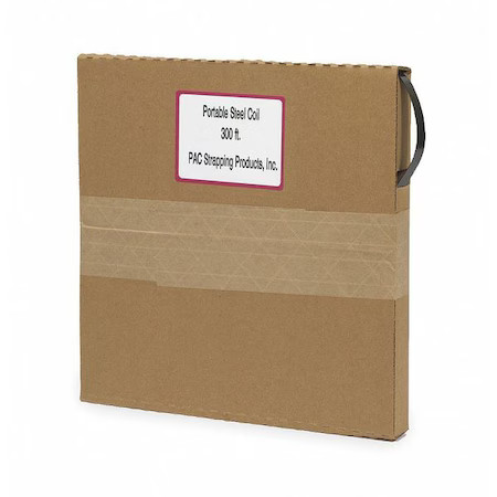 Strapping, Polyester, Smooth, 300 Ft. L, 6Lga9