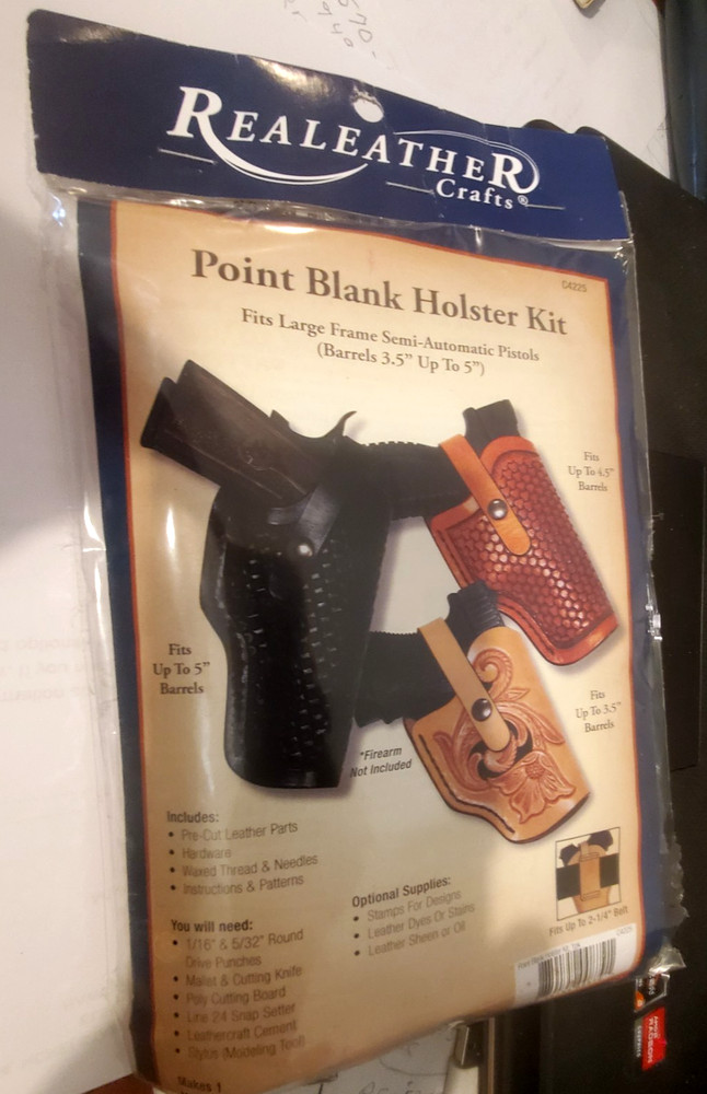 Realeather Crafts Point Blank Holster Kit- Two (2) kits