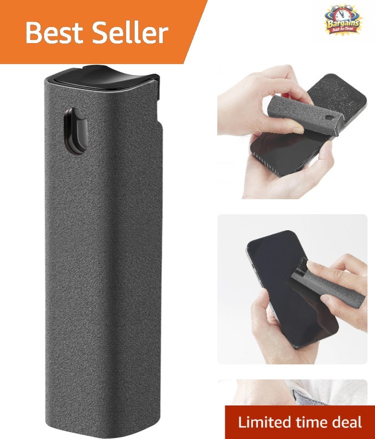 Effective Touchscreen Cleaner Kit: Spray & Microfiber Cloth for Digital Screens