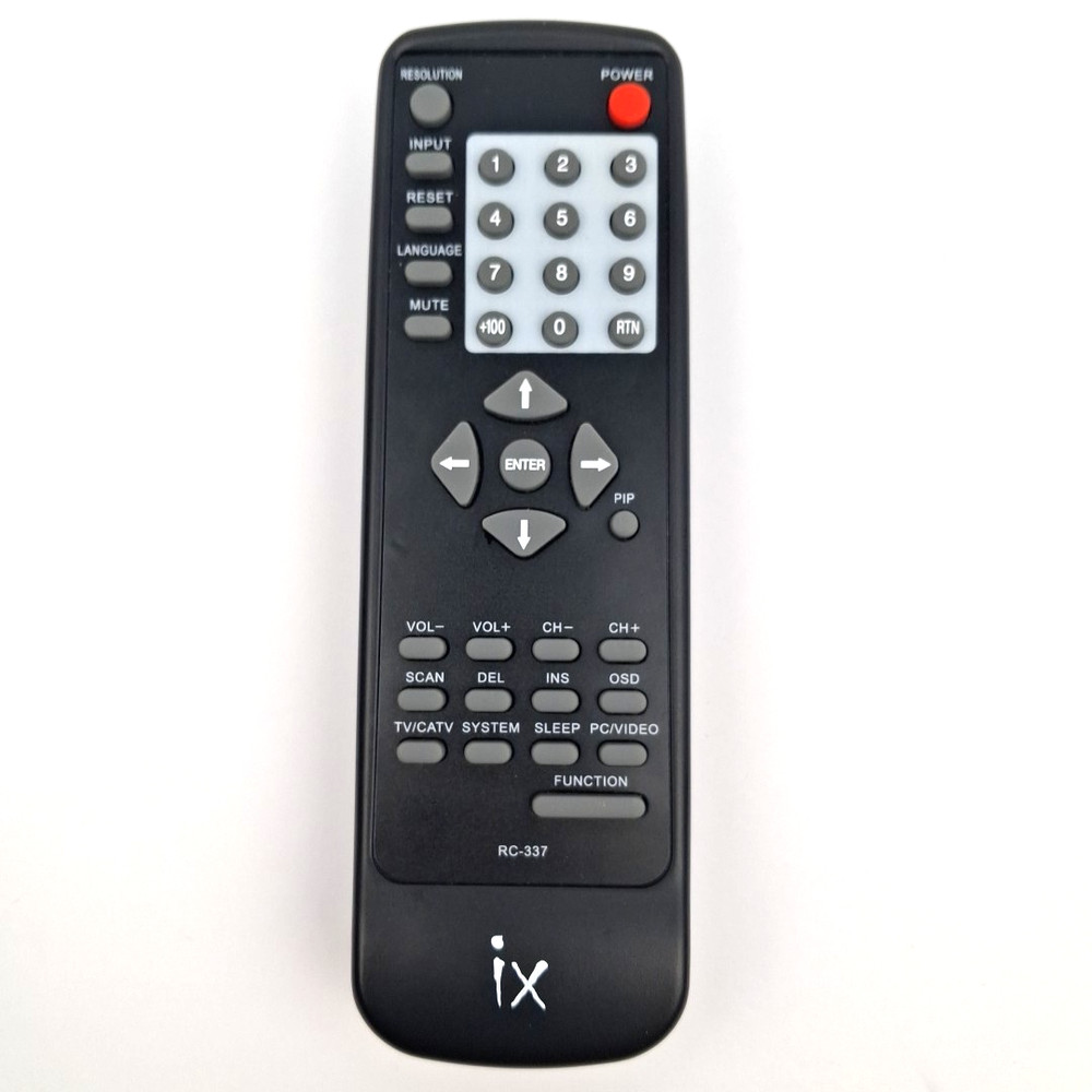 Original IX RC-337 Remote Control Tested Fast Shipping