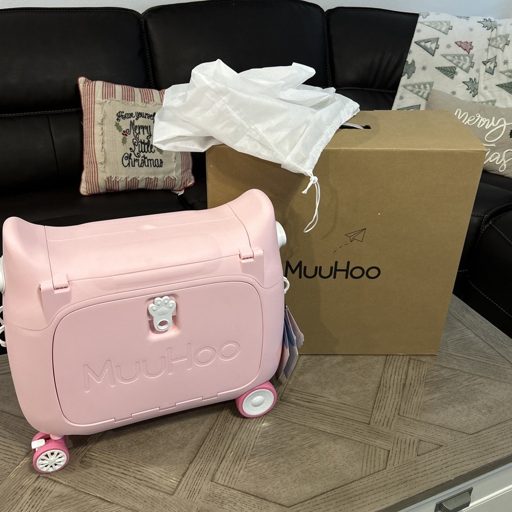 MuuHoo Kid Luggage (Flight sleeping friendly) New With Tags - Open Box