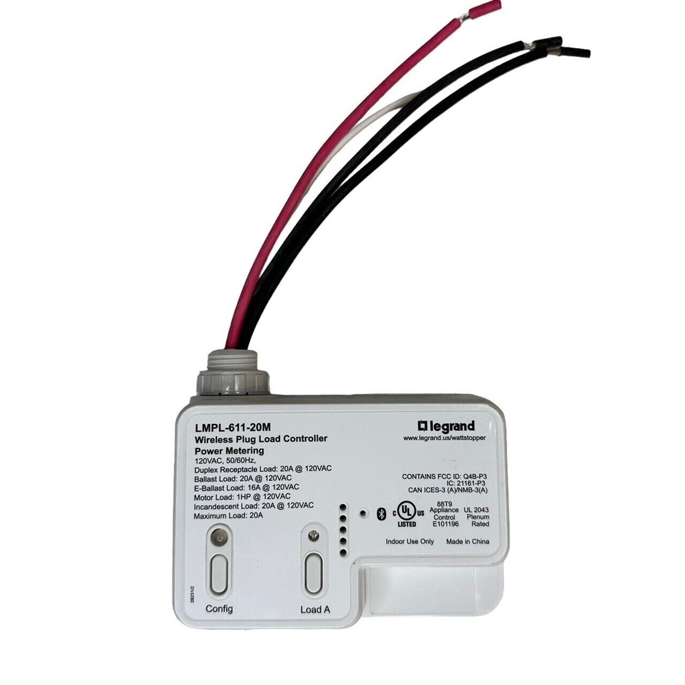 WattStopper LMPL-611-20M DLM Wireless Plug Load Controller