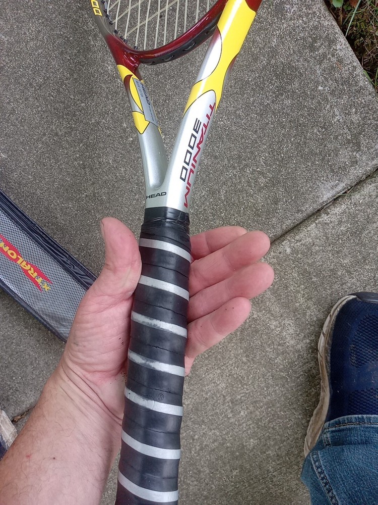 Head Titanium 3000 Tennis Racquet With Case
