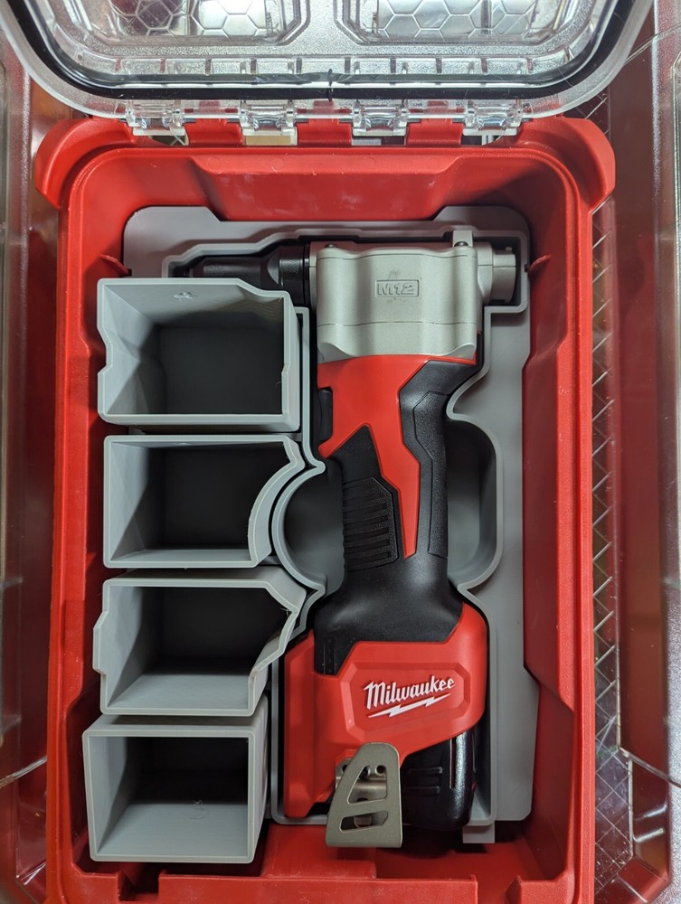 Milwaukee Packout Insert for M12 Rivet Gun  (Insert Only)