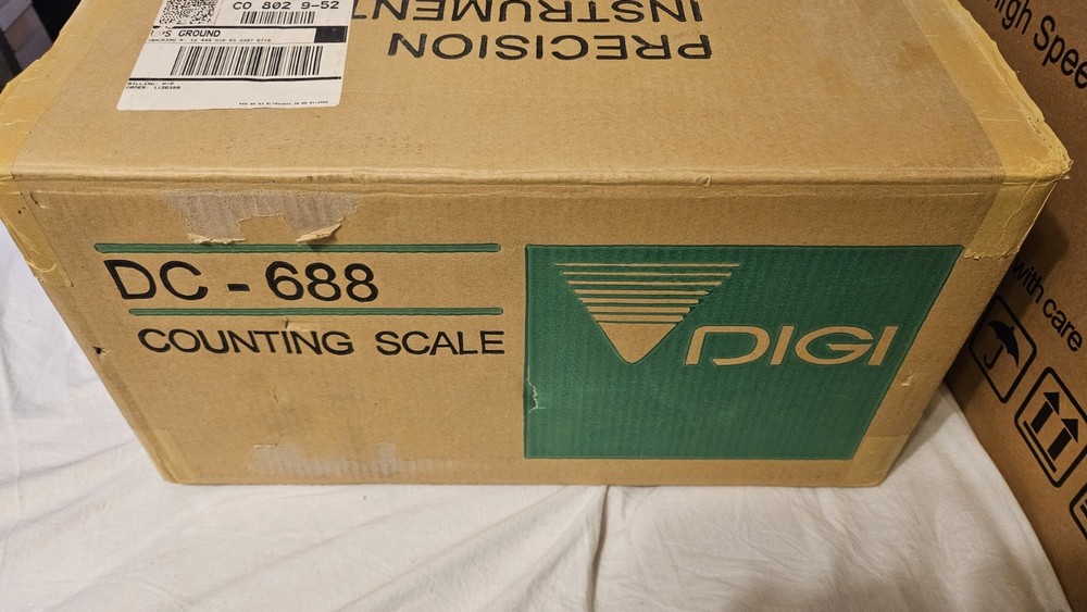 Digi Dc-688 Counting Scale New In Box OOP 30lb Capacity Commercial Grade