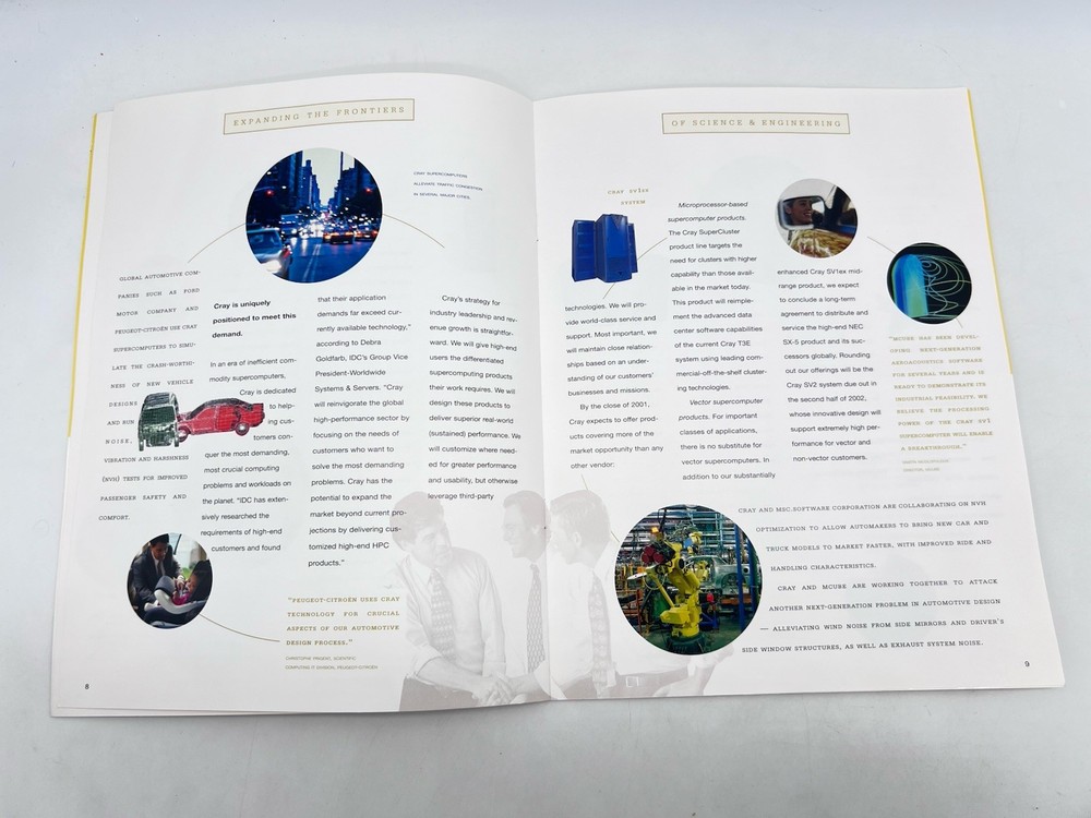 Cray Supercomputers 2000 Annual Report - Expanding Science Engineering Vintage