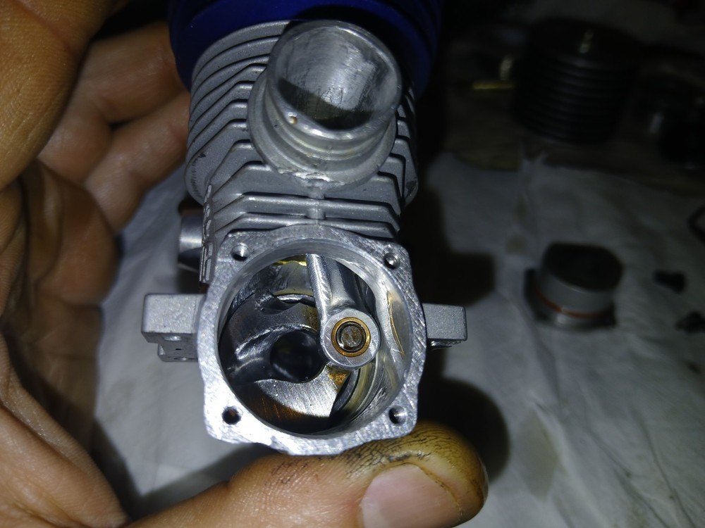 O.S. .21 VG Parts Engine