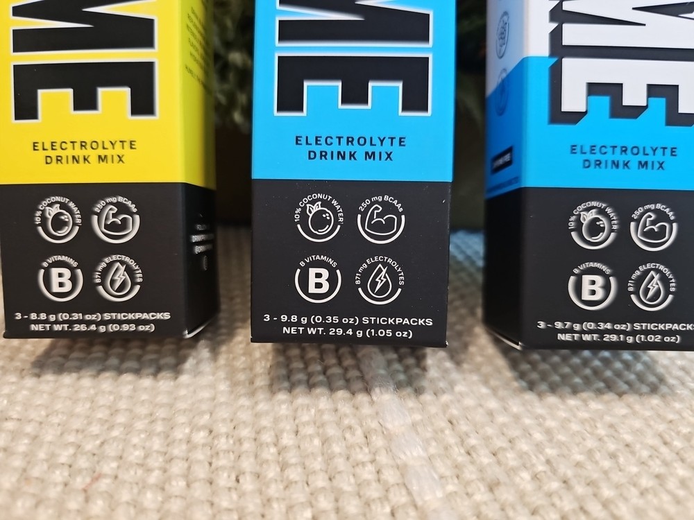 3 NEW PRIME HYDRATION LEMONADE ICE POP BLUE RASPBERRY ELECTROLYTE Drink Mix