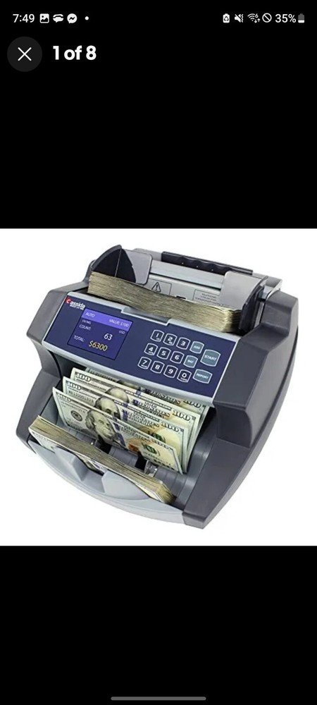 CASSIDA 6600 UV MG BILL CURRENCY COUNTER