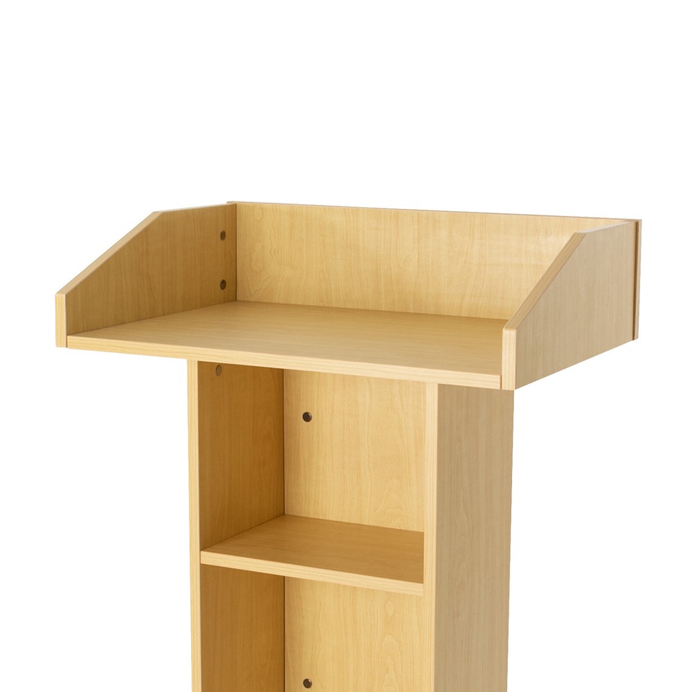 Portable Mobile Presentation Stand with Storage for Classroom and Office US