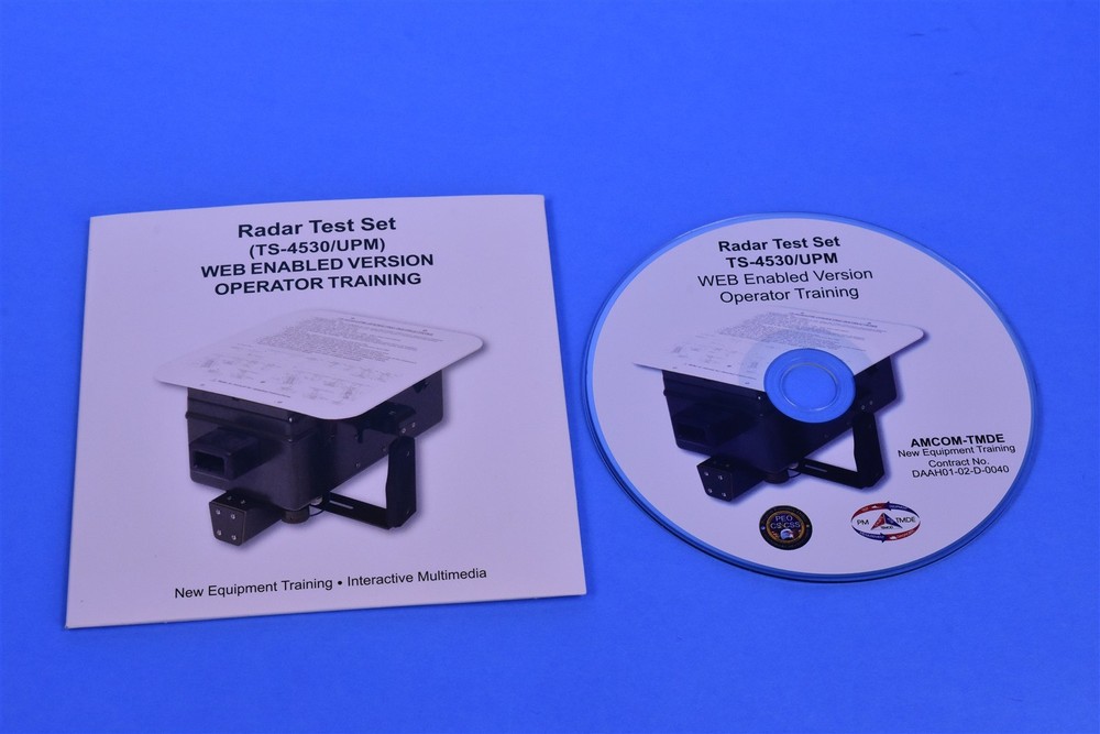 Aeroflex TS-4530/UPM Interrogator/Transponder Test Set Operator Training Guide