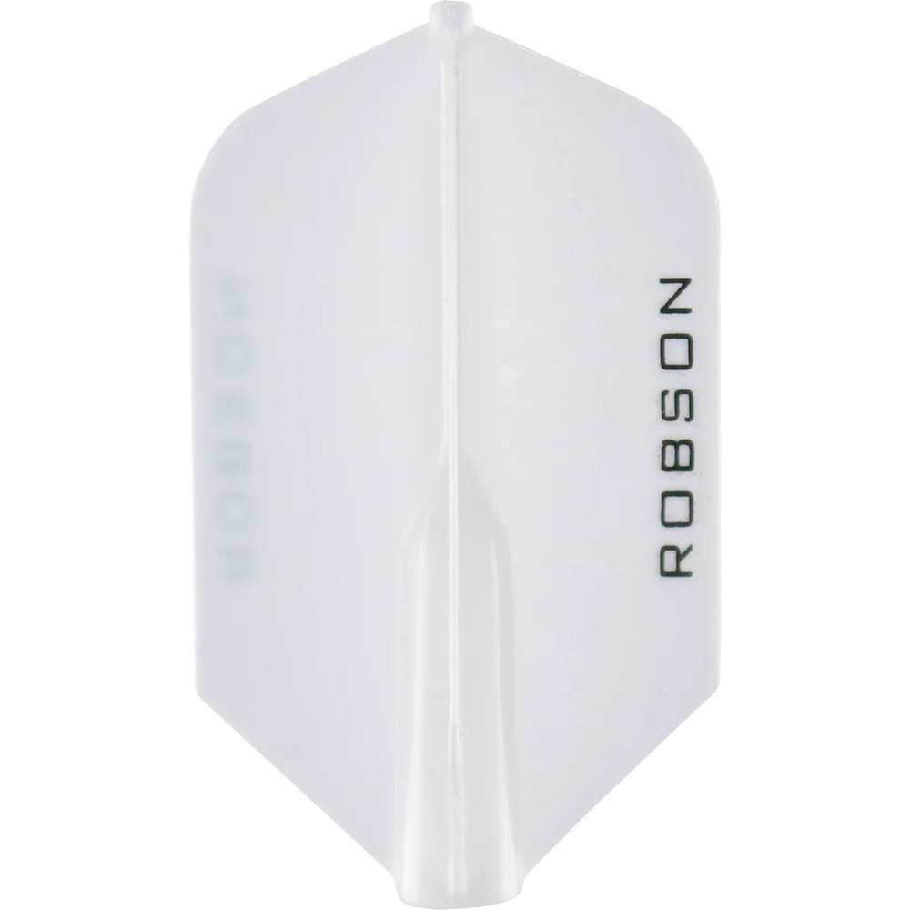 Robson Plus Dart Flights - Slim White