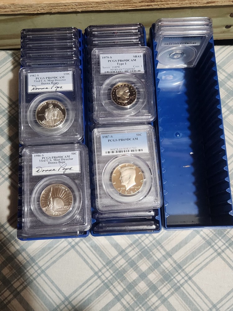 one u.s. pcgs graded coin pulled at random ....all denominations