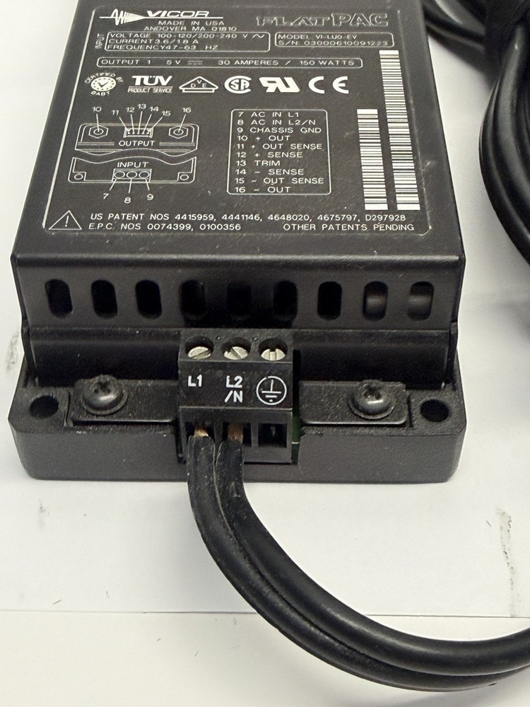 Vicor VI-LU0-EV FlatPac 5V DC 30A Output Power Supply