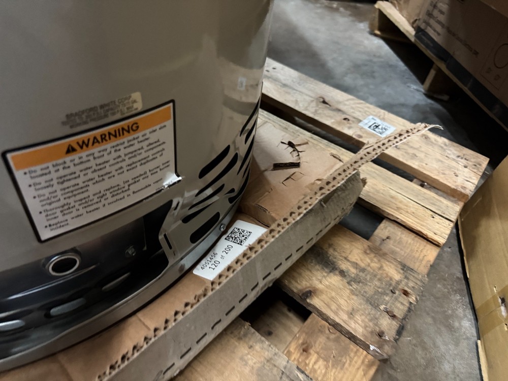 75 Gallon commercial water heater LP gas 76,000 BTU LG275H763X Bradford White