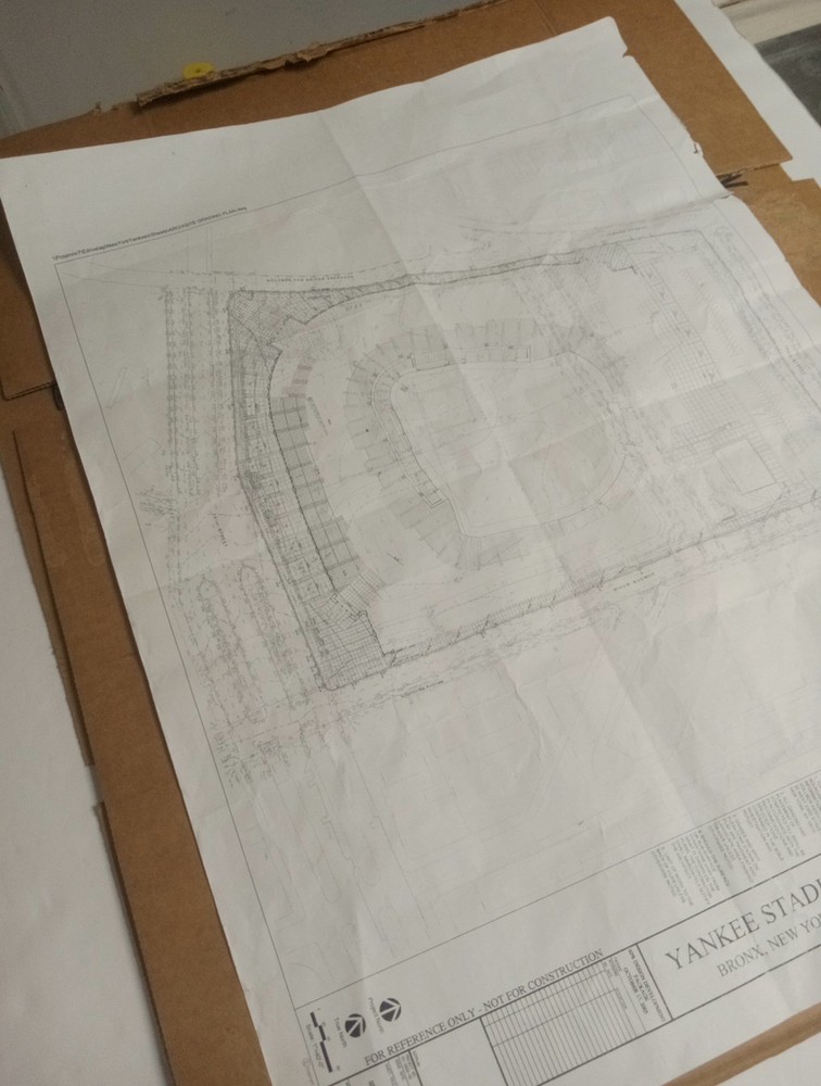 Yankee Stadium 2005 Site Grading Plan ("Blueprint")