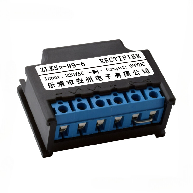 1pcs ZLKS2-99-6 INPUT 220VAC OUTPUT 99VDC Rectifier