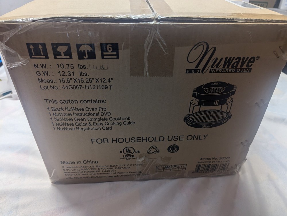 NuWave Pro Infrared Oven Model 20371 Open Box