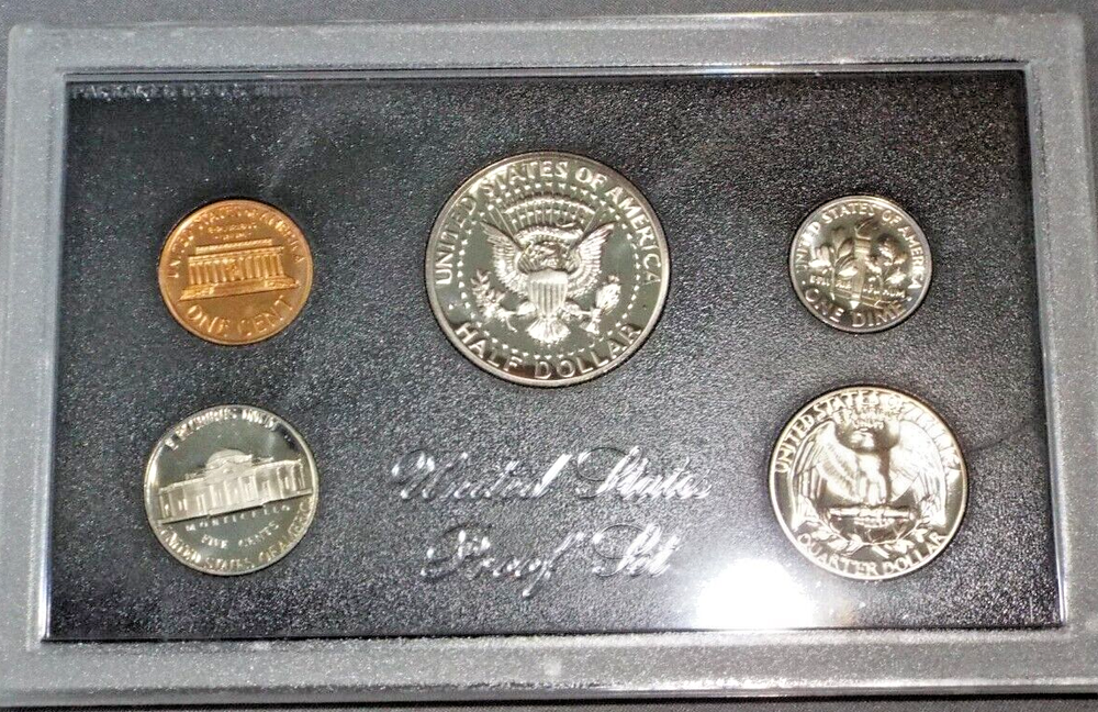1972S 5 coin Proof set